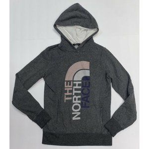 womens the north face hoodie gray XS